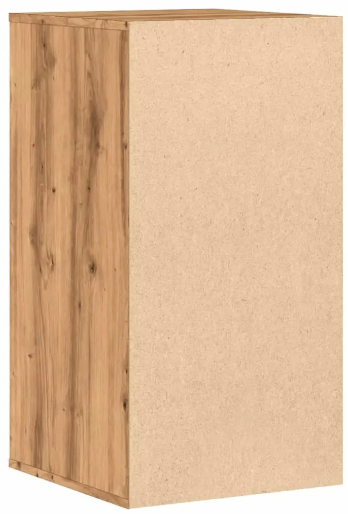 Cómoda com 4 Gavetas - 40x41x76 cm - derivados de madeira - carvalho a