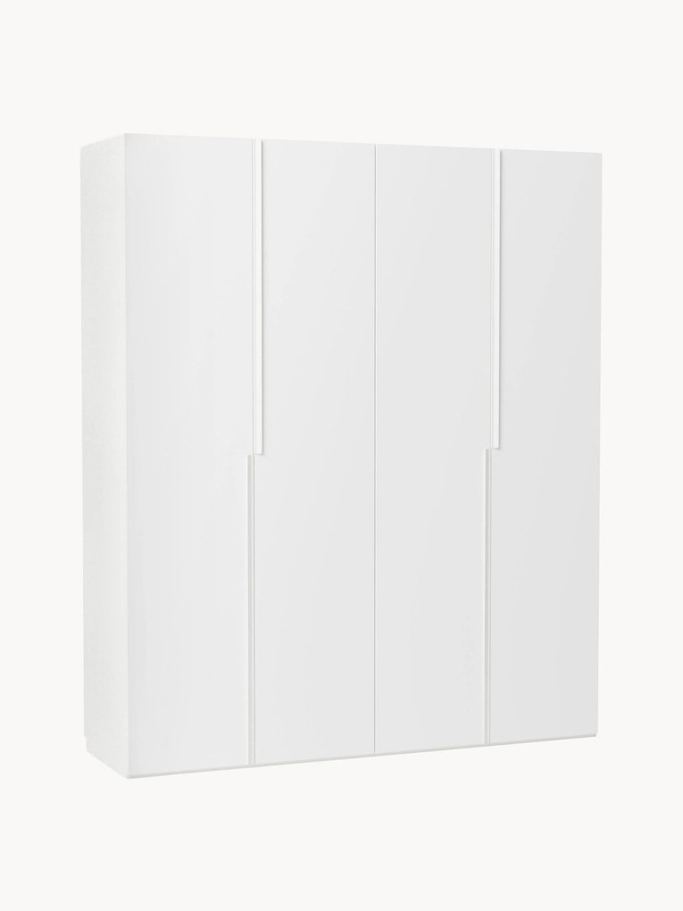 Roupeiro modular com portas articuladas Leon, L 200 cm, vários tamanhos