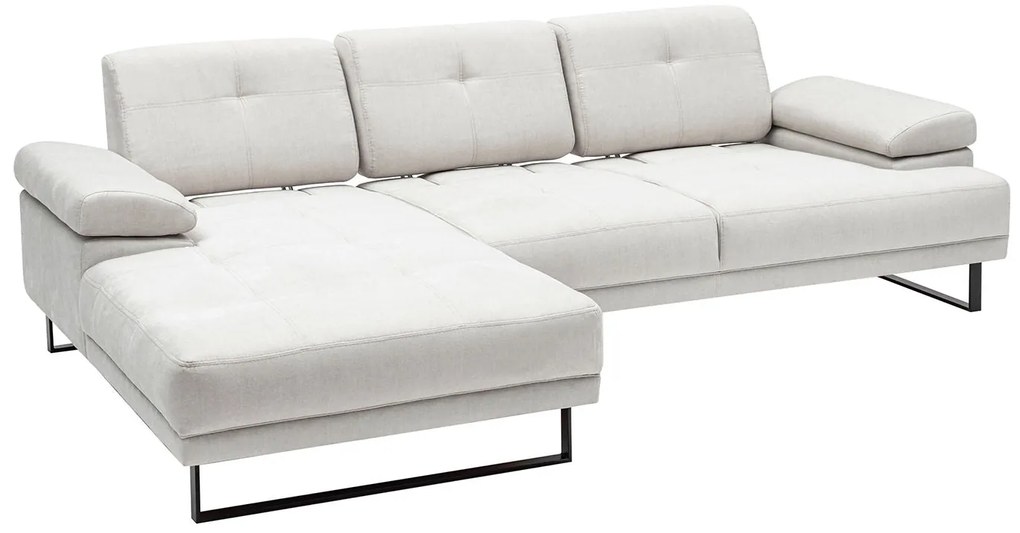 Sofá de Canto Mustang – Bege – 174x314 cm