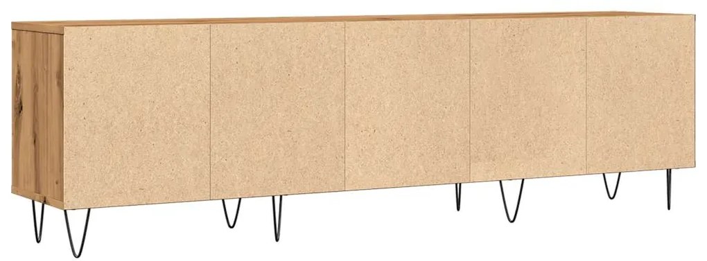 Móvel TV 150x30x44,5 cm derivados de madeira carvalho artisiano