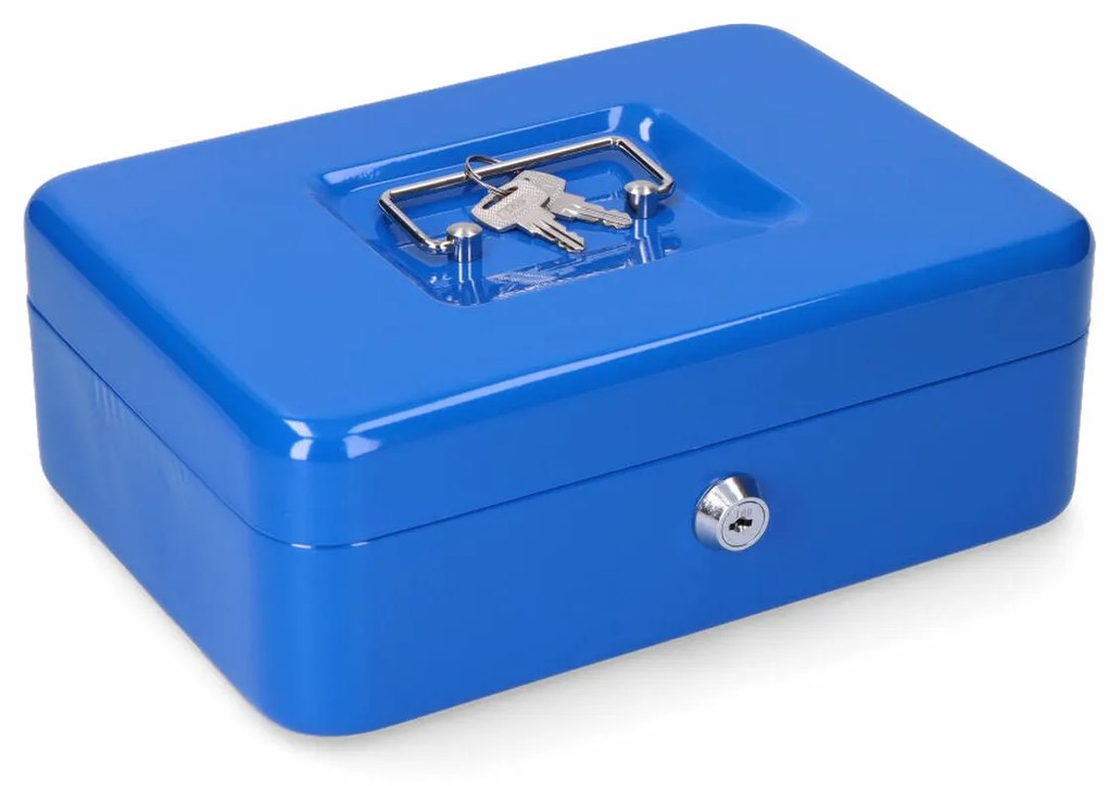 Cofre Micel CFC09 M13397 Azul Aço 25 x 18 x 9 cm