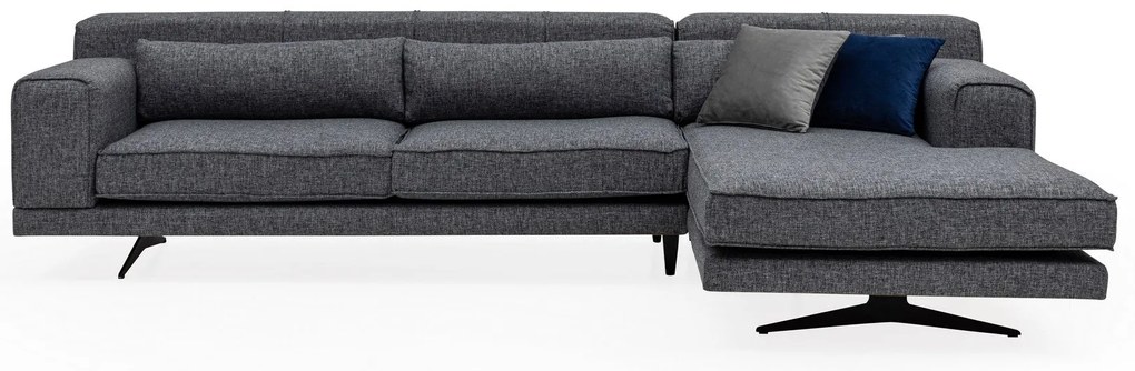Sofá de Canto Jivago – Cinzento – 308 cm x 198 cm