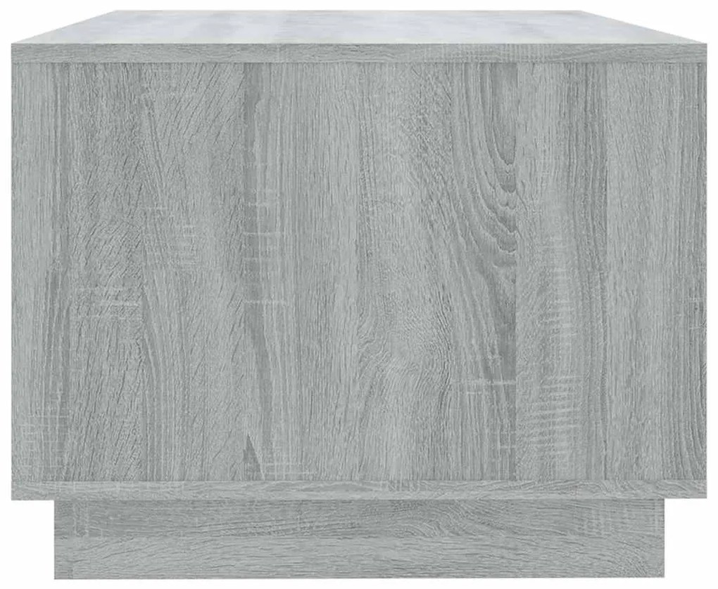 Mesa de centro 102x55x43 cm aglomerado cor sonoma cinzento