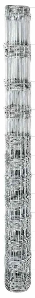 Cerca de Campo 1,4x25 m Aço Galvanizado
