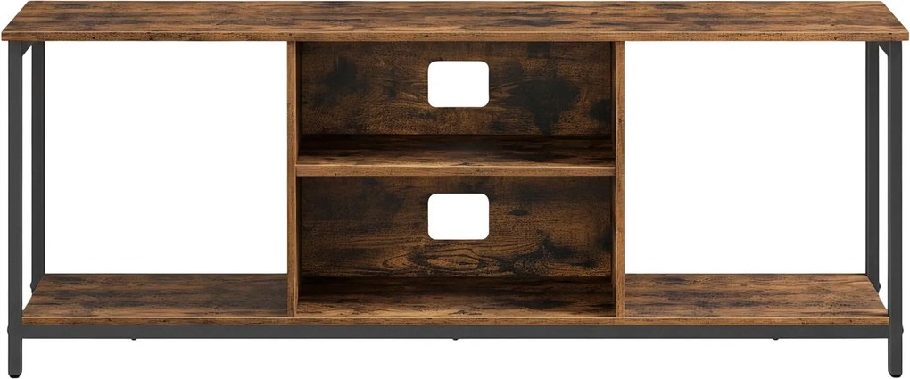 Móvel para televisão 147 x 40 x 50 cm castanho-preto