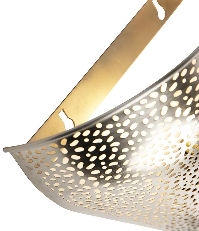 Candeeiro de parede oriental em aço - Sinbad