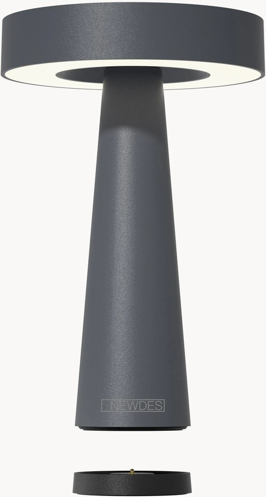 Candeeiro de mesa LED portátil e regulável Tip