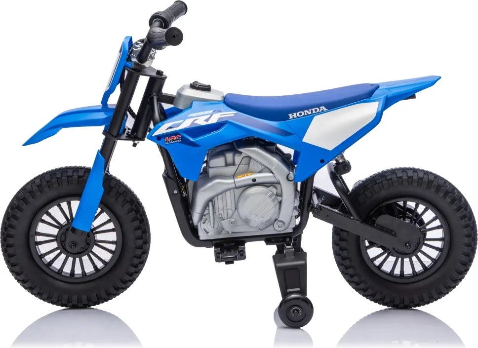 Mota eletrica bateria 12V para Crianças HONDA CFR450R Azul