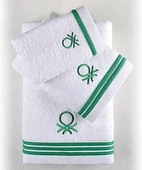 Jogo de toalhas Benetton Verde
