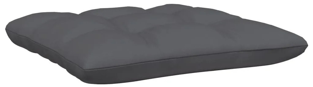 5 pcs conjunto lounge de jardim c/ almofadões pinho maciço