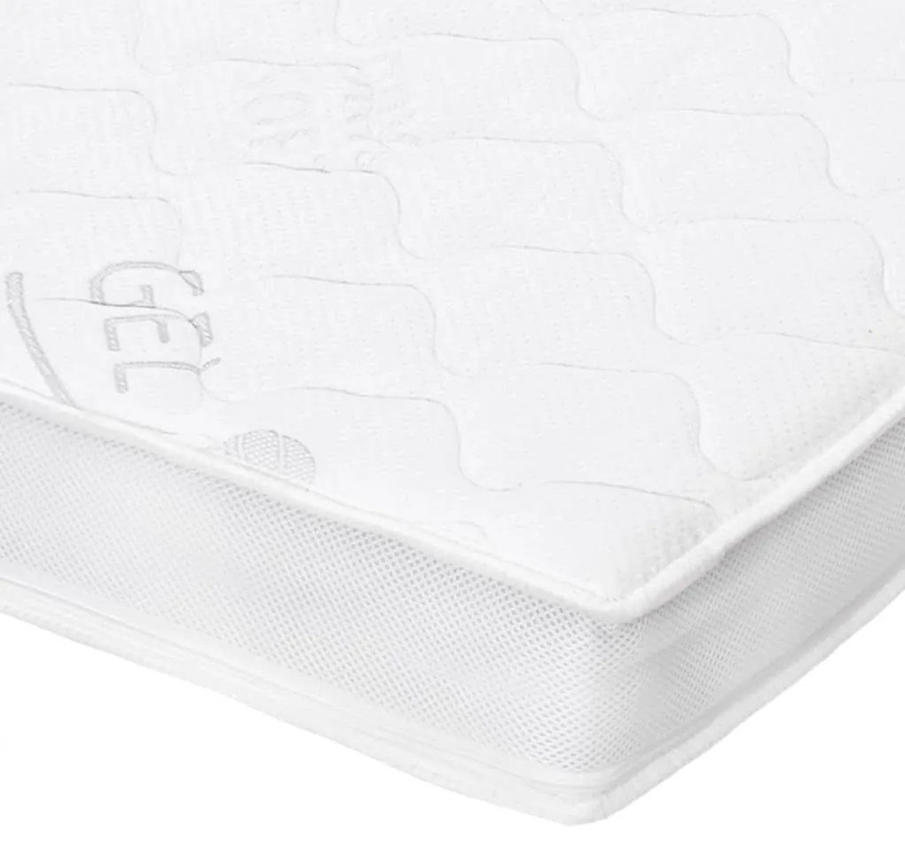 Sobrecolchão 100x200 cm espuma de gel 7 cm