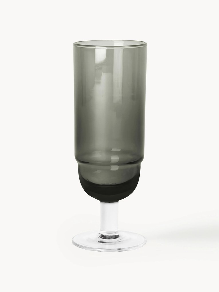 Mouth-blown Champagne Glasses Nordic Bistro, Set of 4