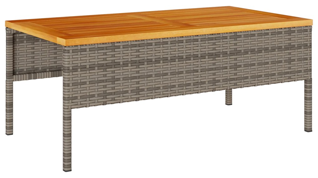 Conjunto de Sofás para Exterior Cinza e cinza escuro