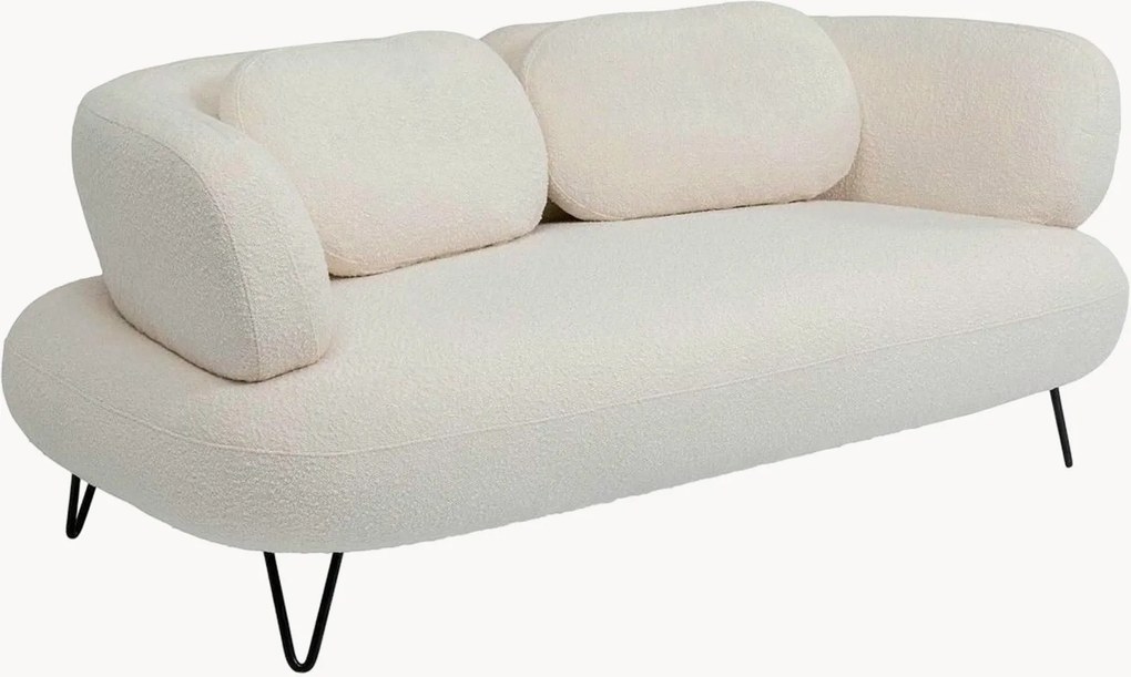 Sofá em bouclé Peppo (3 lugares)