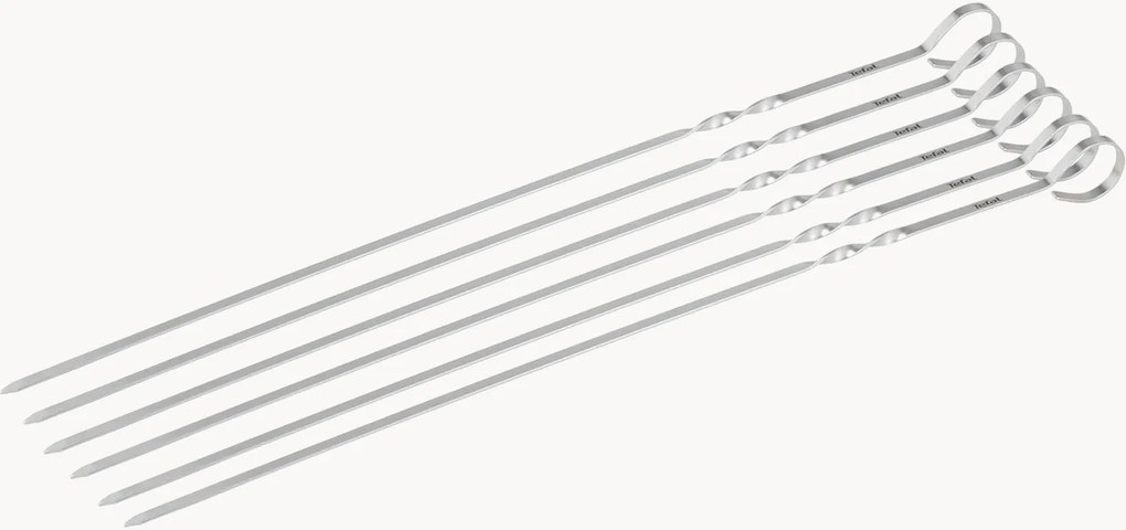 Espetos para churrasco Tefal, conjunto de 6