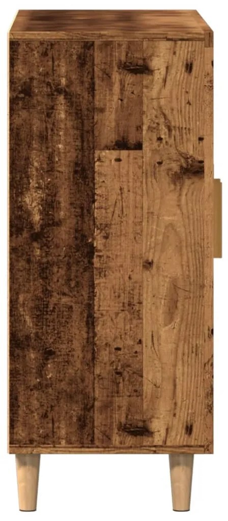 Aparador 90x34x80 cm derivados de madeira madeira velha