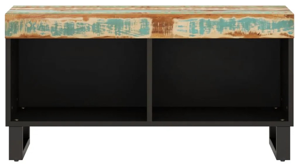 Móvel de TV 85x33x43,5 cm madeira recuperada maciça