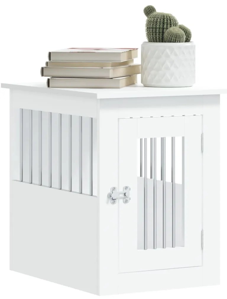Móvel casota para cão 45x62x59 cm derivados de madeira branco