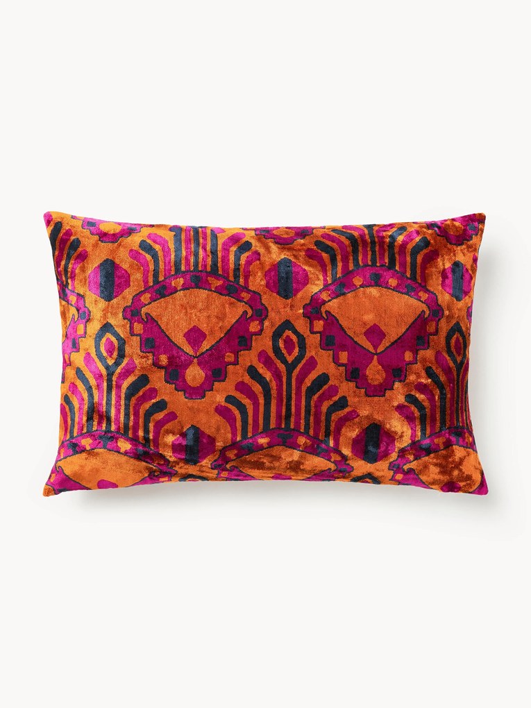 Capa de almofada em viscose com padrão jacquard Dima