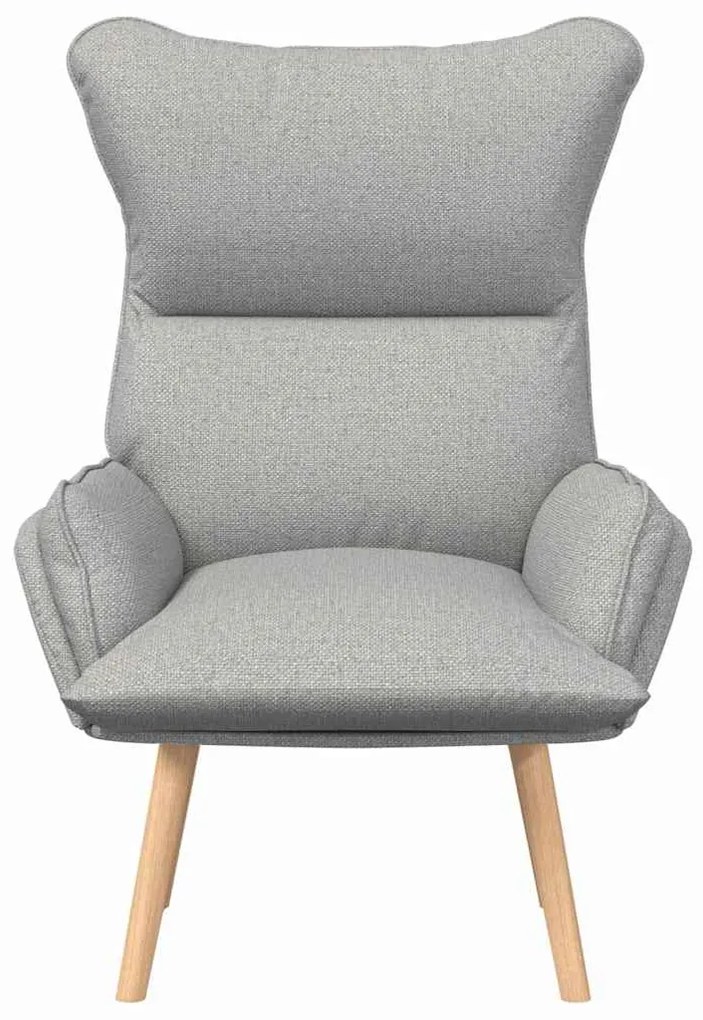 Poltrona Relaxante vidaXL Cinza Nuvem