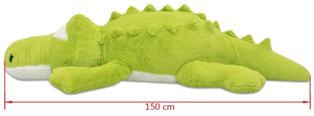 Crocodilo de brincar em pelúcia XXL 150 cm