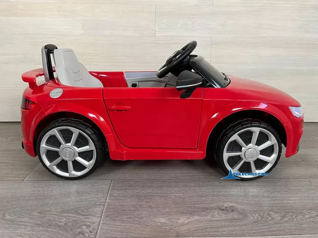 Carro elétrico para crianças AUDI TT RS 12V 2.4G Vermelho