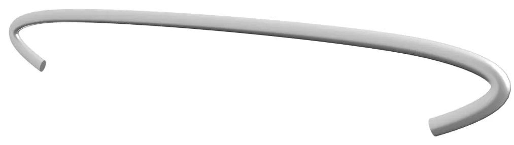 Ganchos para gabiões 50 pcs aço galvanizado 30 cm