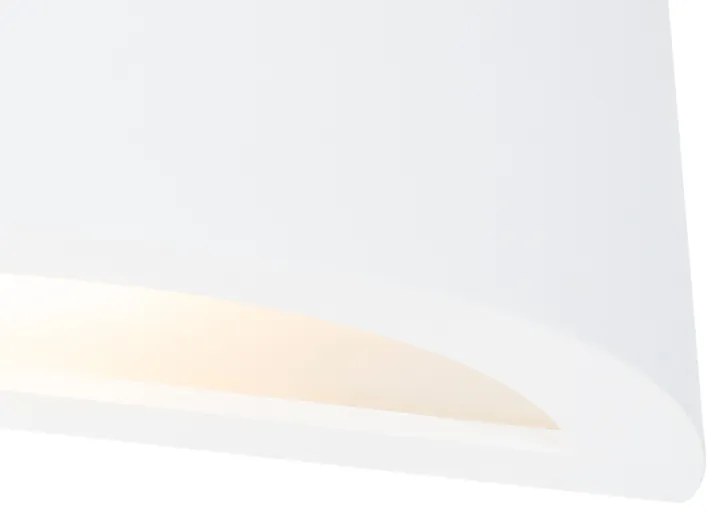 Candeeiro de parede rústico em gesso - Aurel Novo Rústico