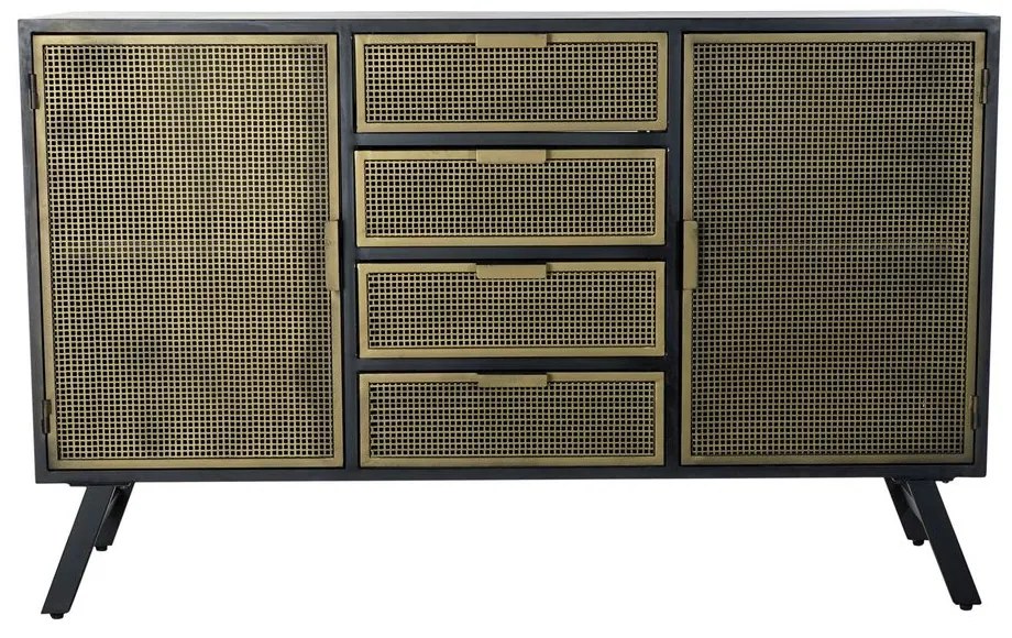 Aparador DKD Home Decor Metal (144.5 x 42 x 91.5 cm)