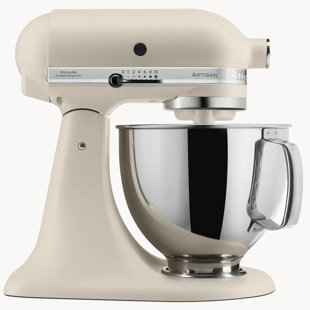 Batedeira com cabeça inclinável Artisan, 4,8 L, conjunto de 8