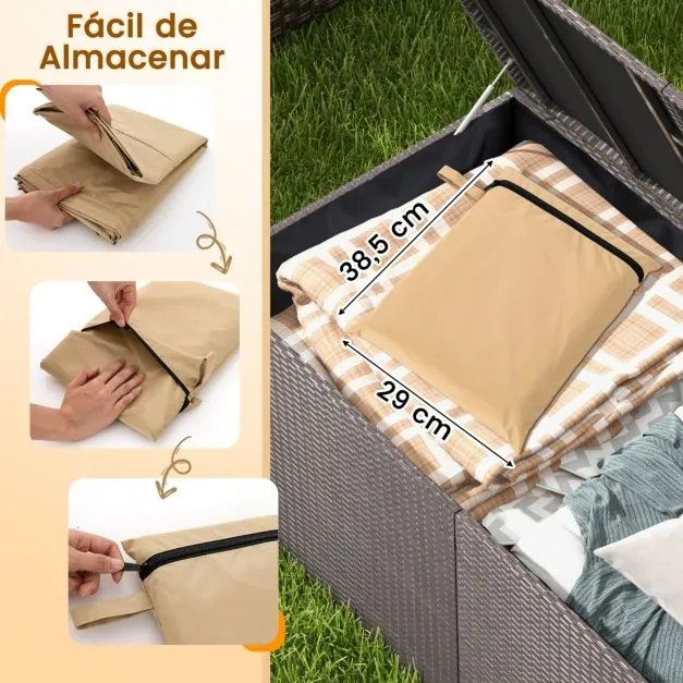 Capa para aquecedor de pátio 220 x 86,5 x 48,5 cm com fecho e bolsa de armazenamento impermeável, à prova de poeira, resistente ao vento, resistente,