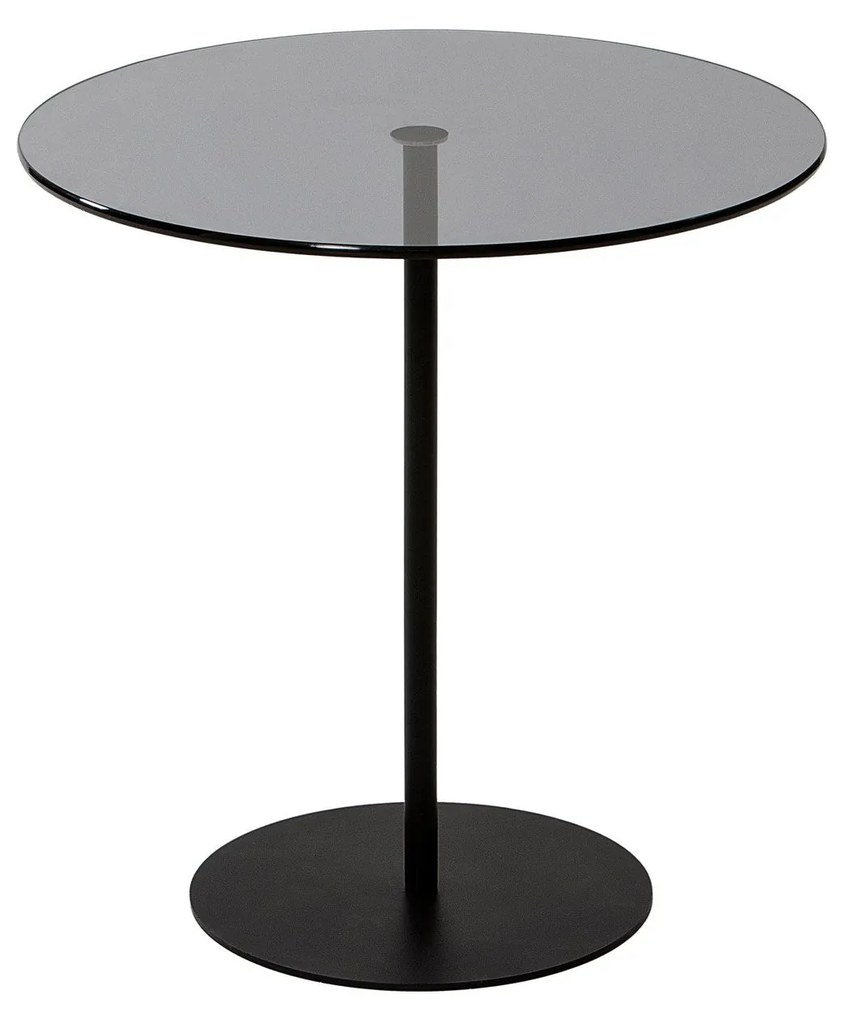 Mesa de Apoio Chill-Out - Preto e Cinza Escuro - 50 cm x 50 cm x 50 cm