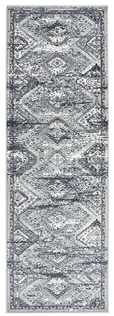 vidaXL Passadeira 60x150 cm polipropileno cinzento oriental