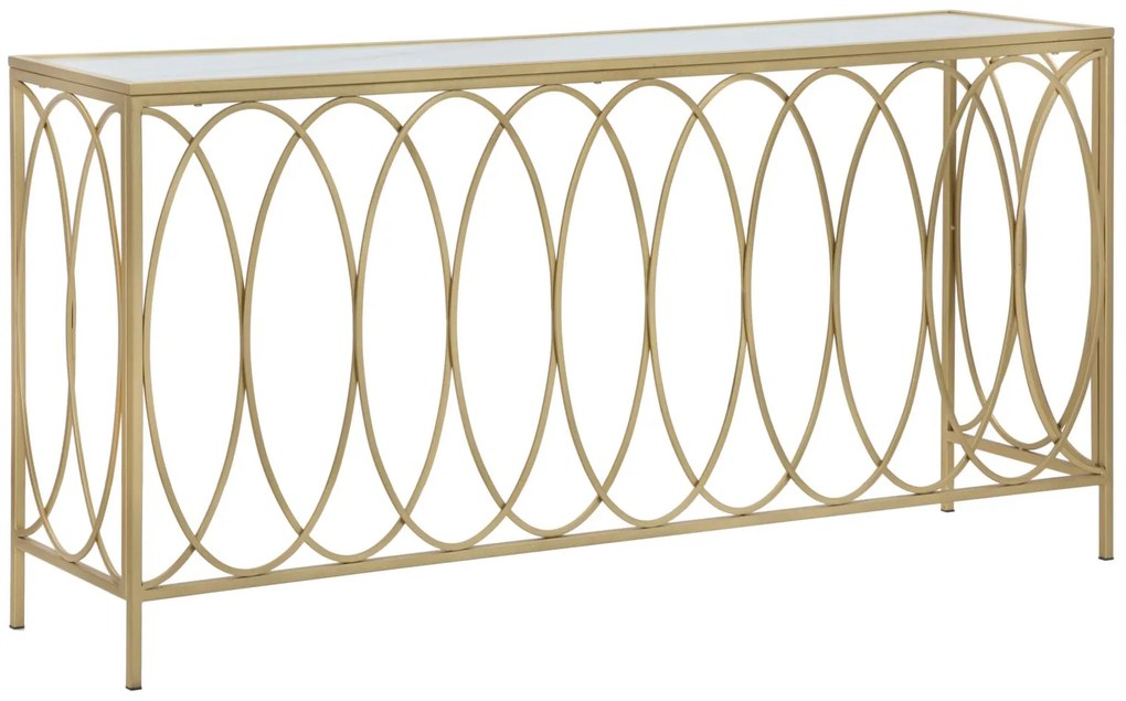 CONSOLA ARCO SIMILMÁRMORE CM 160X40X79
