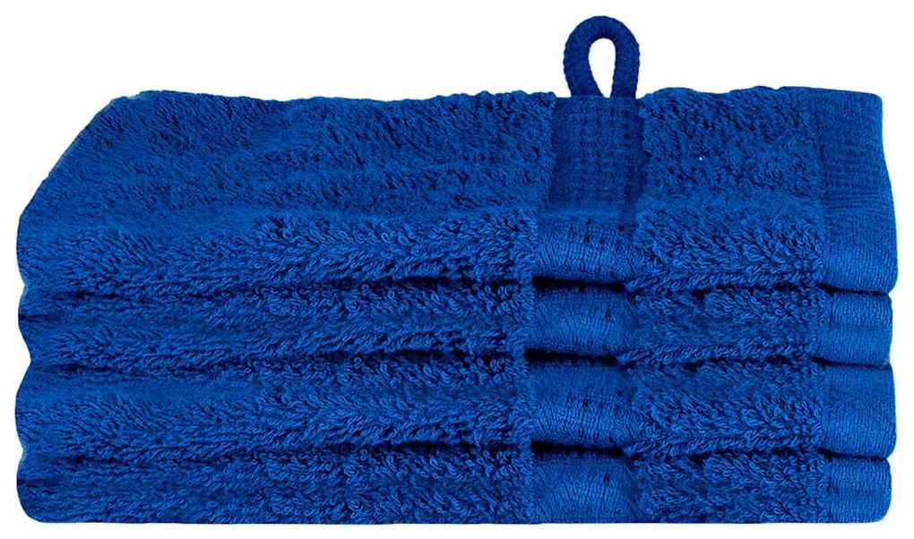 Panos de prato 4 pcs Azul 15 x 21 cm Algodão