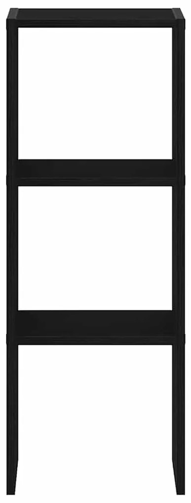 Estante empilháveis 30x30x80cm derivados madeira carvalho preto