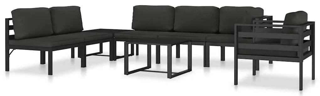 Mesa de centro alumínio antracite