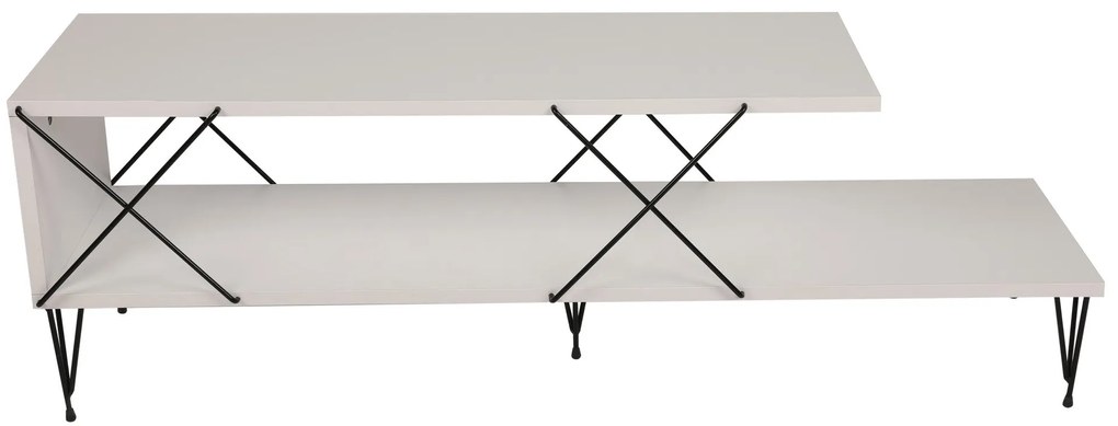 Móvel TV Street – Branco – 120 cm x 40 cm x 30 cm
