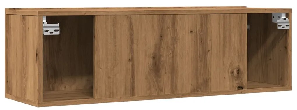 Móveis de parede para TV 2 pcs 100x30x30 cm carvalho artisiano