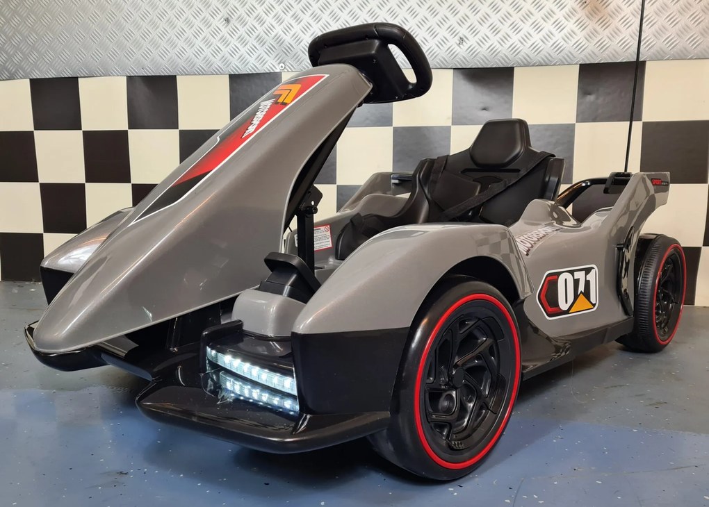 KART INFANTIL ELÉTRICO F1 24 VOLTS COM RC