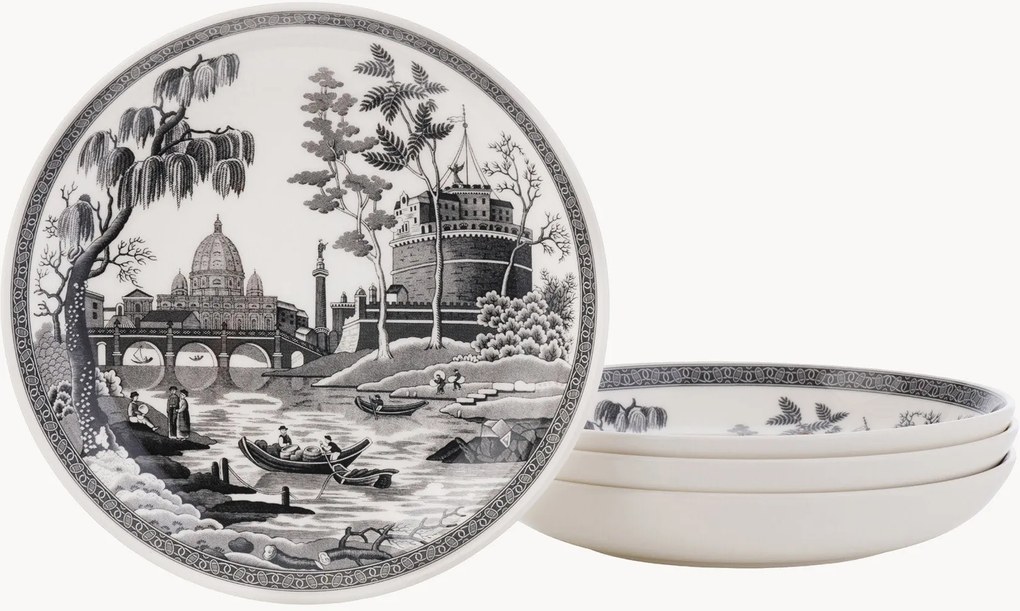 Pratos para massa Rome, conjunto de 4