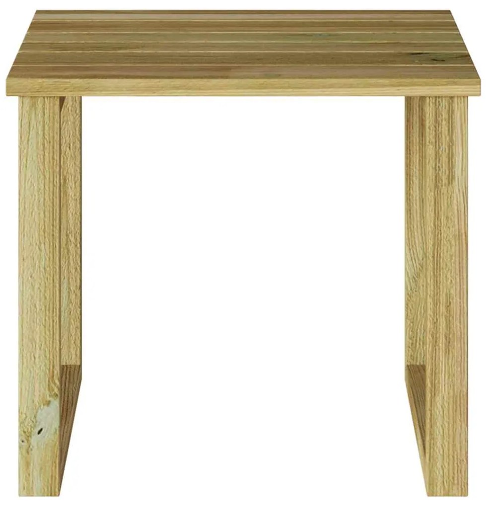 Mesa de Cama 40x40x36 cm Madeira de Pinho Impregnada