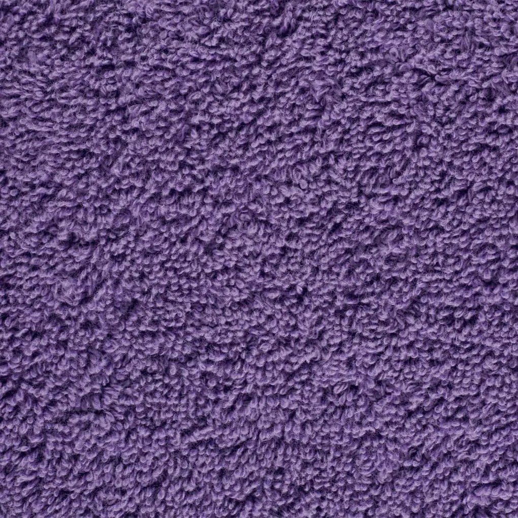 Toalhas de banho premium SOLUND 10 pcs 70x140 cm 600 gsm roxo