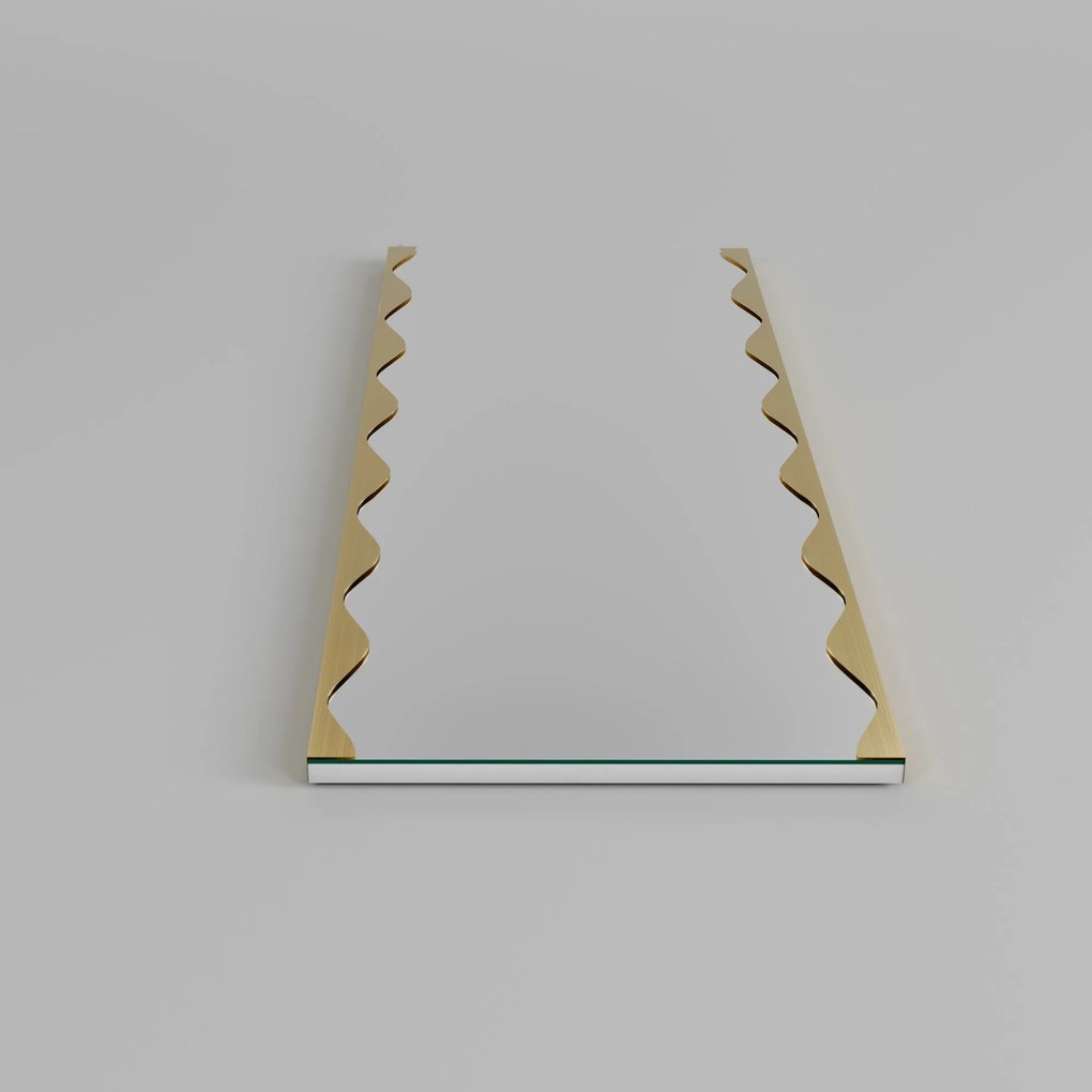 Espelho Melodia – Dourado – 50 cm x 140 cm