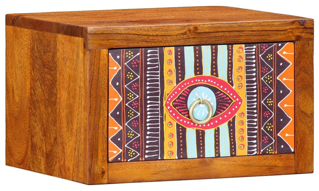 Mesas de cabeceira 2 pcs 35x30x22 cm Madeiras maciças de Acácia