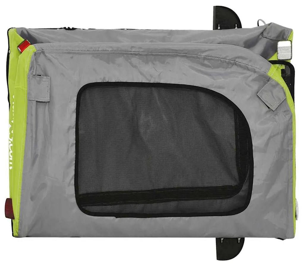 Trajeto para Bicicleta de Animais , Verde e Cinza, feito de Tecido Oxf