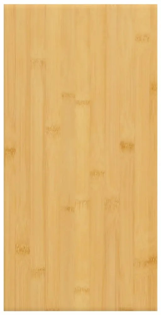 Prateleira de parede 40x20x1,5 cm bambu