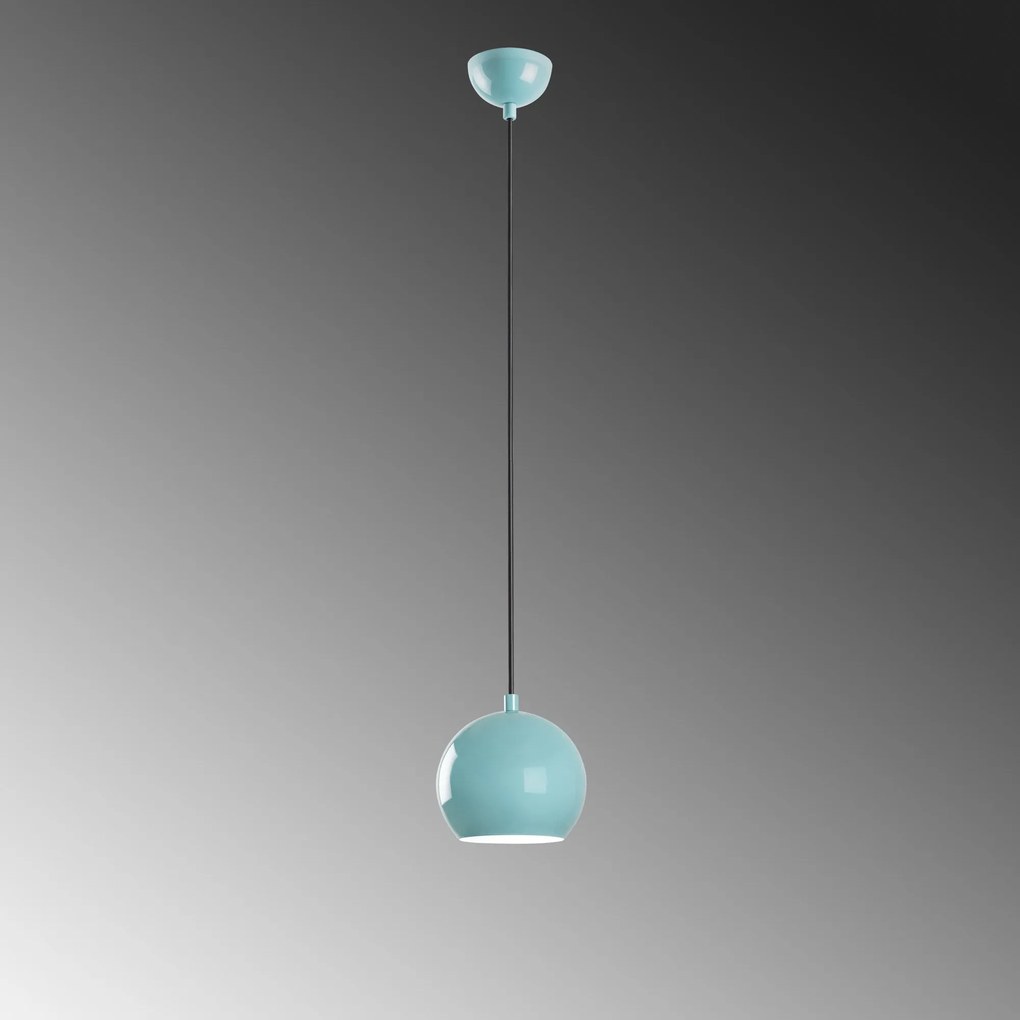 Candeeiro Top – Turquesa – Ø15 h:13 cm