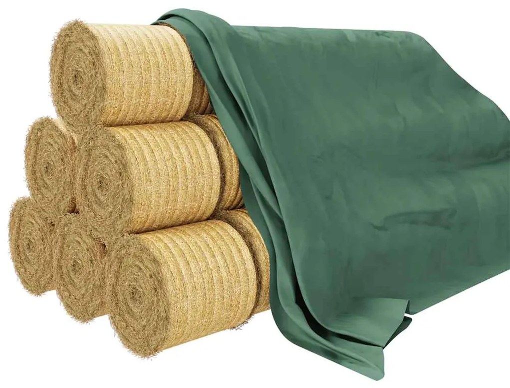 vidaXL Lona de palheiro 9,8x12,5 m 140 g/m² Polipropileno