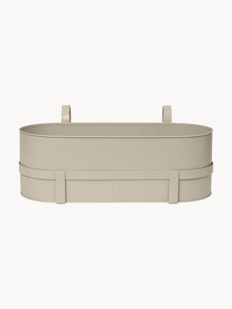 Vaso para varanda com superfície canelada Bau